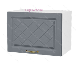 Горизонтальный кухонный шкаф верхний 500 Модена (дуб серый)