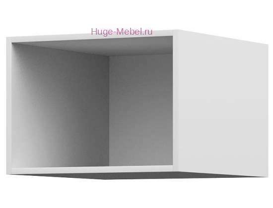 Корпус антресольного кухонного шкафа 500х360 (белый)