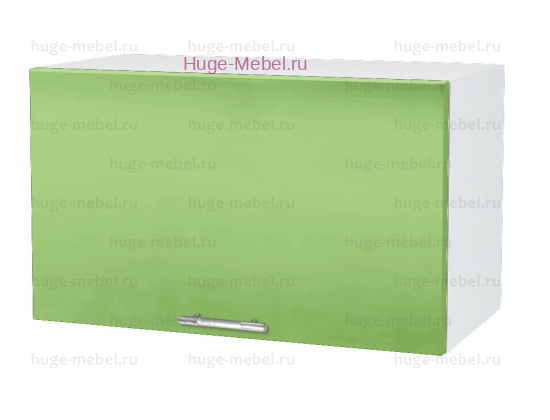 Горизонтальный кухонный шкаф верхний 600 Ксения (олива)