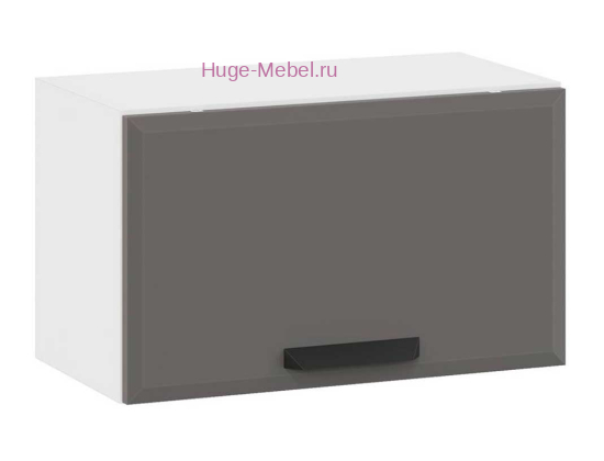 Горизонтальный кухонный шкаф верхний 600 Призма (асфальт супермат)