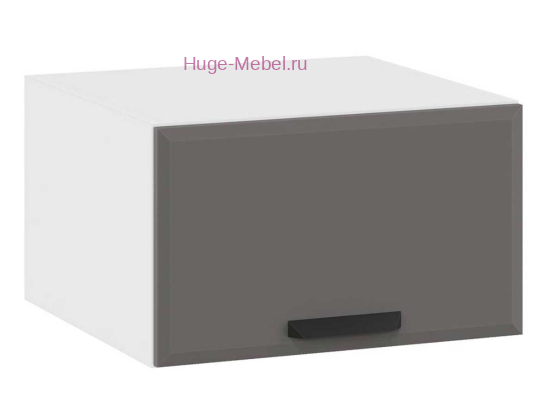 Антресольный кухонный шкаф верхний 600 Призма (асфальт супермат)