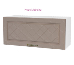 Горизонтальный кухонный шкаф верхний 800 Модена (дуб кофе)