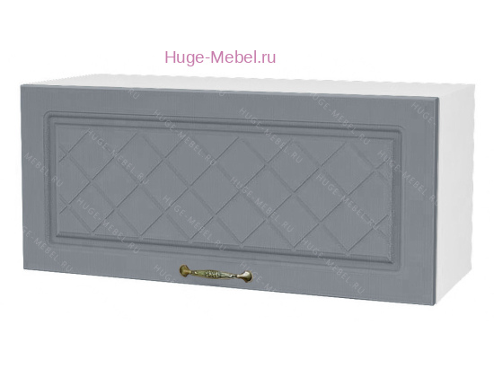 Антресольный кухонный шкаф верхний 800 Модена (дуб серый)