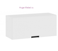 Горизонтальный кухонный шкаф верхний 800 Сахара (белый)