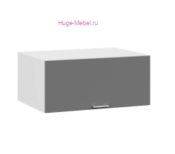 Горизонтальный кухонный шкаф верхний 800 Катрин (софт графит)