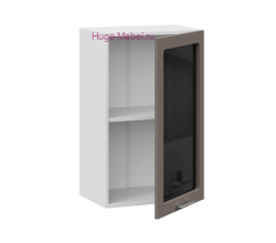 Кухонный шкаф верхний со стеклом 500 Катрин (муссон)