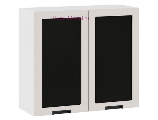 Кухонный шкаф верхний со стеклом 800 Сахара (мокко)