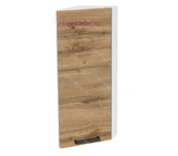 Торцевой шкаф кухонный верхний подвесной 300 Пасаденна (дуб вотан)
