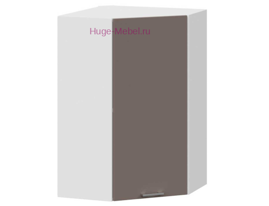 Угловой кухонный шкаф верхний высокий 600 Катрин (муссон)