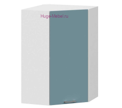 Угловой кухонный шкаф верхний высокий 600 Катрин (топаз)