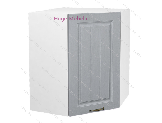 Угловой кухонный шкаф верхний 600 Мария (сталь)