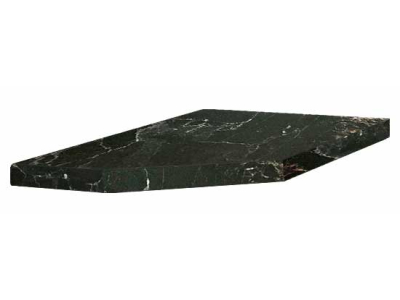 Столешница правая для торцевой полки 300 мм Мраморный берег