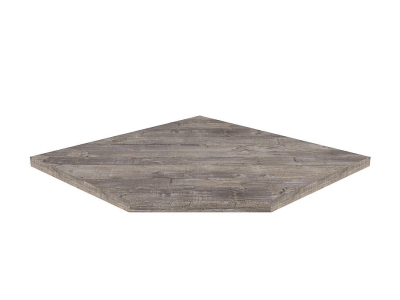 Столешница угловая 850 мм Олдвуд, 38 мм