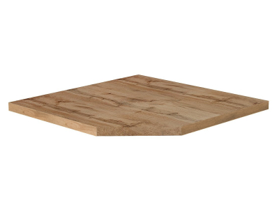 Столешница угловая 850 мм дуб Вотан