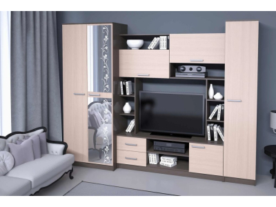 Гостиная "Флора Венге/Лоредо" Гостиная "Флора Венге/Лоредо"