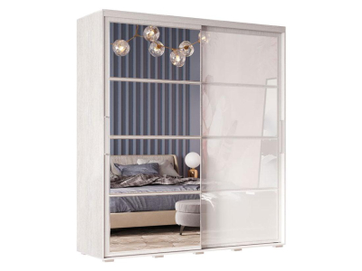 Шкаф-купе "Крафт-6 белый" Шкаф-купе "Крафт-6 белый"