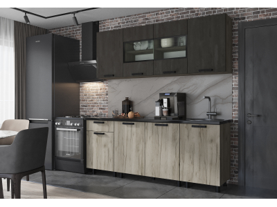 Готовая кухня "Эдинбург" 2 метра