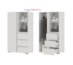 Шкаф детский "Хелен ШК 03" белый