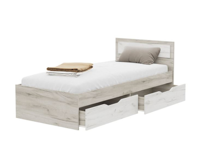 Кровать с ящиками 80х200 "Гармония КР 607 крафт" Кровать с ящиками 80х200 "Гармония КР 607 крафт"