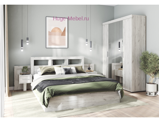 Комплект мебели в спальню "Гранд"