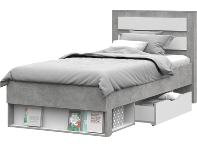 Кровать односпальная "Денвер КР-01"