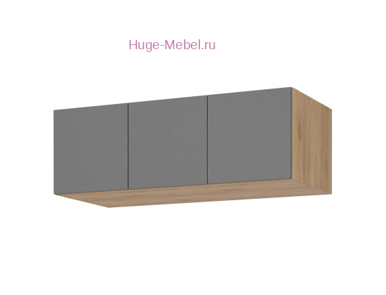 Антресоль 120 см "Лион АН-02" графит