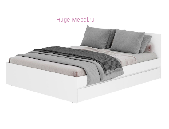 Каркас кровати 160 "Симпл КР-17" белый