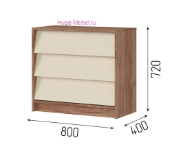 Комод 80 см "Рейн"