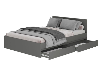 Кровать 120х200 "Симпл" графит Кровать 120х200 "Симпл" графит