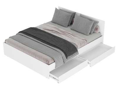 Кровать 160х200 "Симпл" белая Кровать 160х200 "Симпл" белая