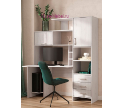 Стол компьютерный №6 дуб анкор