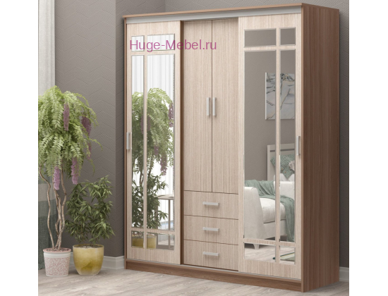 Шкаф-купе "Андрей 1 Ясень"