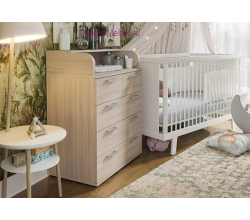 Комод пеленальный "К-1 М" шимо светлый