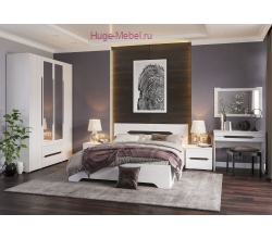 Спальня Валенсия белая К3