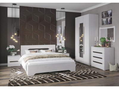Спальня Валенсия белая К1 Спальня Валенсия белая К1