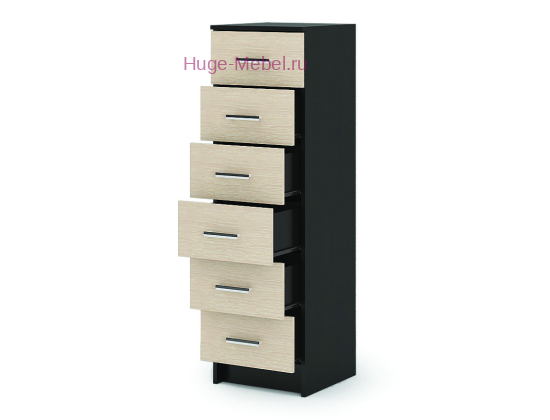 Высокий комод "Гармония КМ 602" венге
