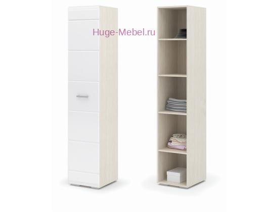 Пенал со створкой "Симба" белый